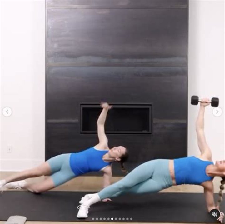 Britt Baker in Two-Piece Workout Gear Looks "So Good"
