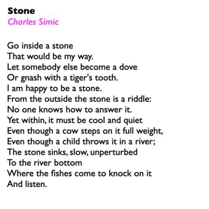 Charles Simic Obituary, American Poetry Charles Simic Passes Away