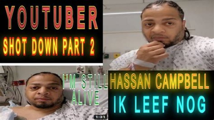Is Hassan Campbell Dead or Alive? Hassan Campbell Shot While Live Streaming