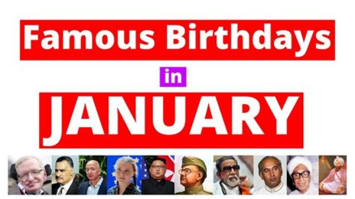 January 24 Birthdays Of Famous People 