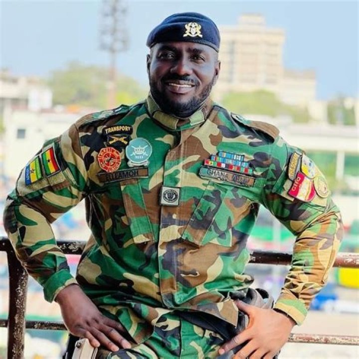 Meet Raymond Kwaku the strongest Army Officer in Africa
