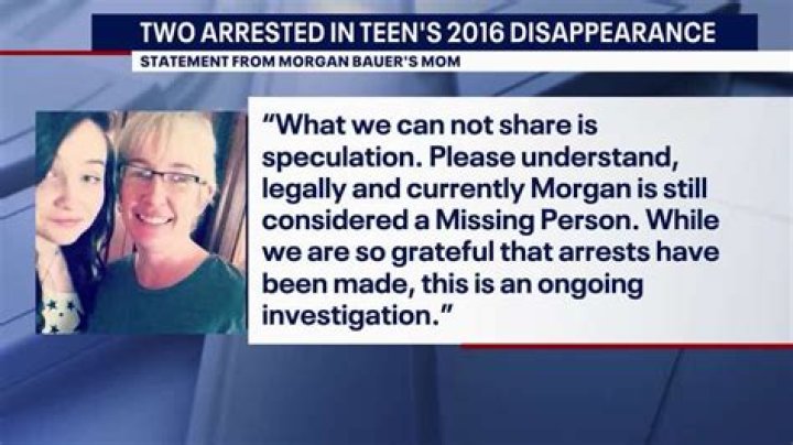 Missing Morgan Bauer Was Last Seen in Aberdeen, South Dakota.