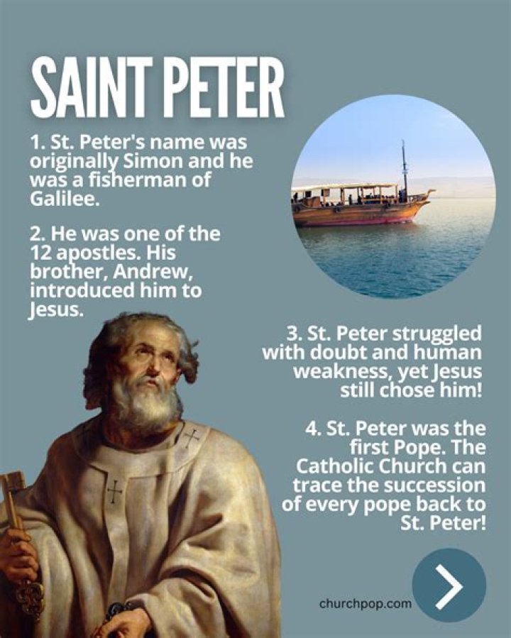 Saint Peter Biography - Facts, Childhood, Family Life & Achievements