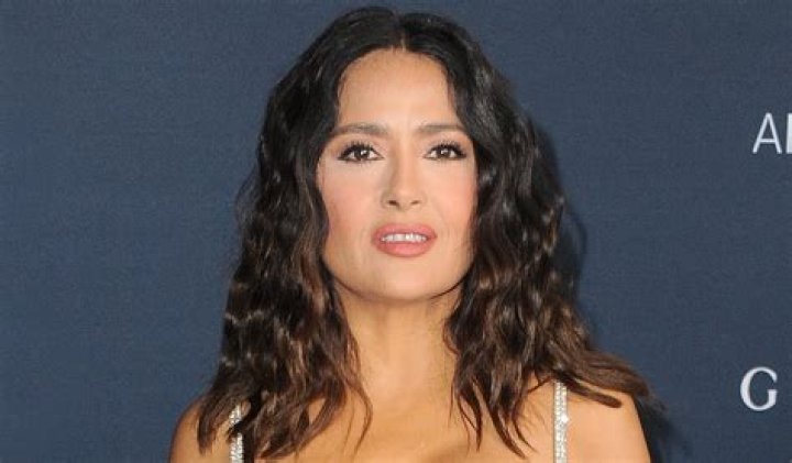 Salma Hayek Pinault Shares Swimsuit Photo of "Good Hair Day"