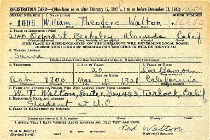 William Theodore Walton III Biography